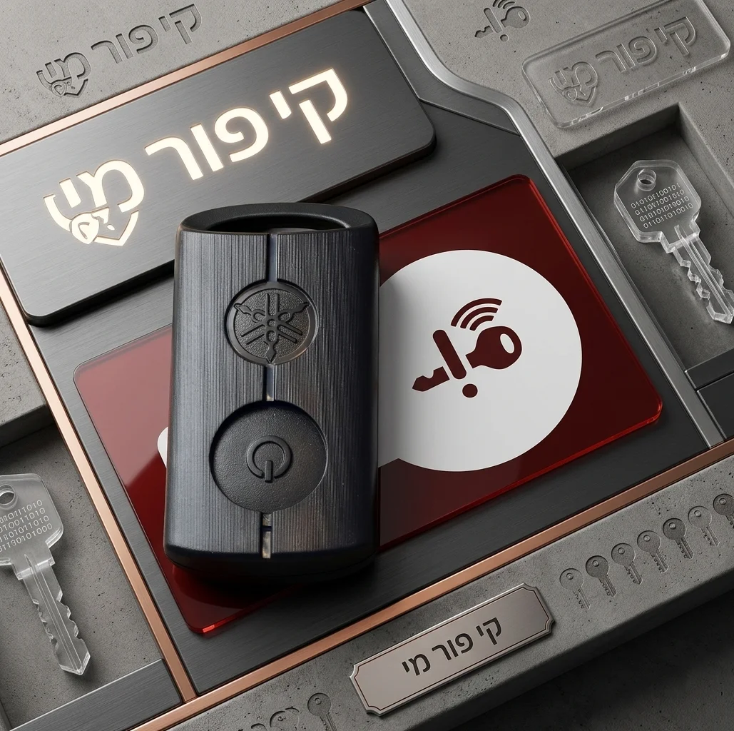 שחזור מפתח חכם דיגיטלי לאופנוע
